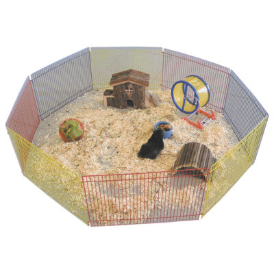 Nobby Hamster Freilauf 34 x 23 cm Laufgitter Auslauf Freilaufgehege Gehege Nager