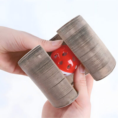 Nobby Katzenkreisel Flex 24x10cm Karton mit Katzenminze Spielzeug Katze