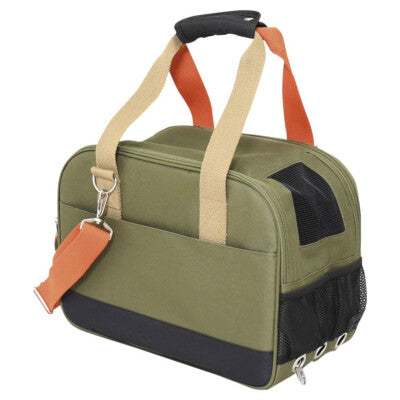 Nobby Aldo Hundetasche oliv Hund Katze bis 6kg Tasche Transport