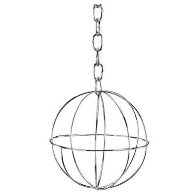 Nobby Raufenball Metall 8cm für Nager Snackball Heuraufe Futterball Käfigzubehör