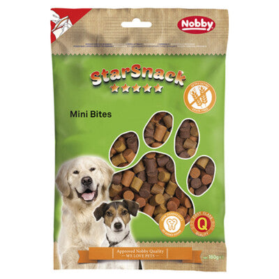 Nobby Starsnack Mini Bites Drop getreidefrei 180g Leckerchen Leckerli Snack Hund