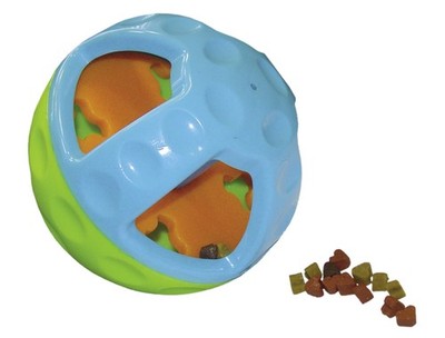 Nobby TPR Spielzeug Active Ball quietschend Snackball robust schwimmt Denta Hund