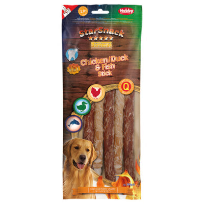 Nobby Starsnack STS Chicken&Fish Stick 200g Huhn Fisch Leckerli Snack Hund
