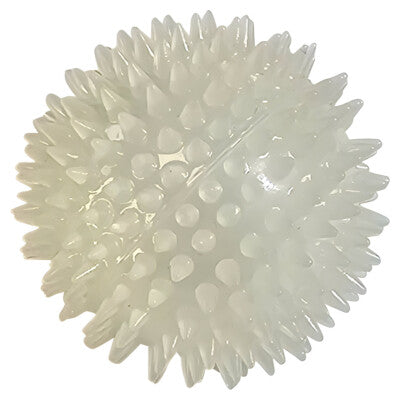 Nobby Hundespielzeug Noppenball Glowing TPR 9cm Ball leuchtend quietschend Hund