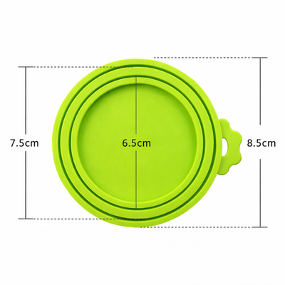 Dosendeckel Katzenfutter Hundefutter Dosen Deckel Set Kunststoff Silikon SET