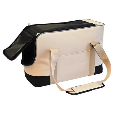 Nobby Tasche Enes beige 45x21x30cm bis 8kg Hund Katze Tragetasche