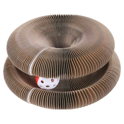 Nobby Katzenkreisel Flex 24x10cm Karton mit Katzenminze Spielzeug Katze