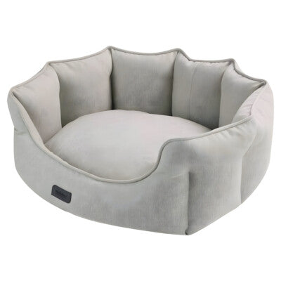 Nobby Hundebett Valea oval beige Komfortbett Katzenbett Hund Katze