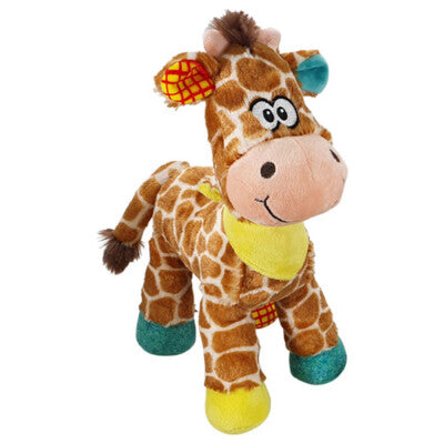 Nobby Plüsch Hundespielzeug Giraffe 30cm quietschend Spielzeug Hund