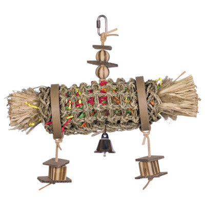 Nobby Käfigspielzeug Seegras Zylinder 29x33cm Papagei Sittich Vogel