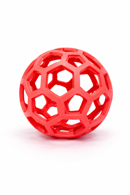 Vollgummi Spielzeug Gitterball Hundespiel Kauspielzeug Ball Gummiball 14 cm L