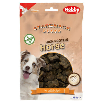 Nobby StarSnack Horse Pferd High Protein Bones 150g Leckerli Snack Hund