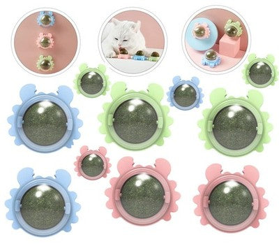 Katzen Leck Kugel Ball Katzenminze Leckenball Spielzeug Katze Gesundheit