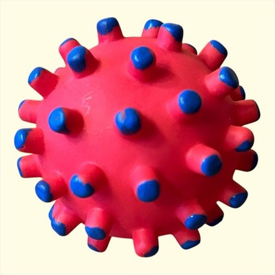 Vinyl Igelball Hundespiel Noppenball Wurf Ball Gummiball Spielzeug Apportieren
