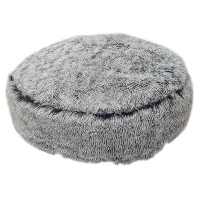 Nobby Komfortkissen Ares rund grau Kissen Bett Hundbett Katzenbett Hund Katze