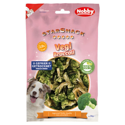 Nobby StarSnack FD Vegi Broccoli 25g vegan gefriergetrocknet Hund Snack Leckerli