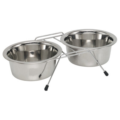 Nobby Napfständer Double Diner Futterbar Hundebar Fressnapf Futternapf Hund
