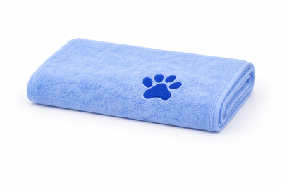 Hundehandtuch 35x75 cm Mikrofaser Schnell Trocknend Katzen Kleine Hunde Badetuch