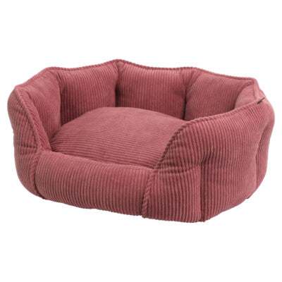 Nobby Hundebett Salia oval berry Komfortbett Plüschbett Hund