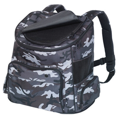 Nobby Rucksack Rumen Camouflage Flecktarn Hund Katze bis 7 kg Tasche Transport