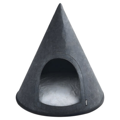 Nobby Zelt Tippi Tipi grau 50x50x52cm Bett Höhle Kuschelhöhle Hund Katze