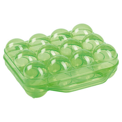 Nobby Eierbox für 12 Eier Kunststoff Hühnereier mit Griff Hühnereierbox