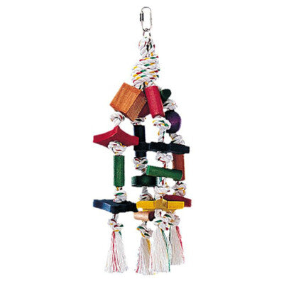 Nobby Dschungel Toy 30cm Vogelspielzeug Käfigspielzeug Papagei Sittich Vogel