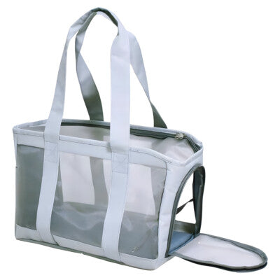 Nobby Tasche Hana hellgrau für Hunde Hund Katze bis 5kg Tasche Transport
