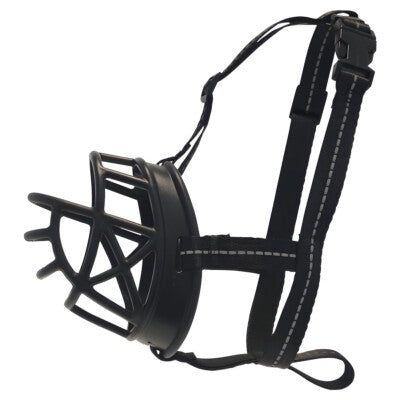 Nobby Maulkorb Comfort robust und leicht reflektierend Hundemaulkorb Hund