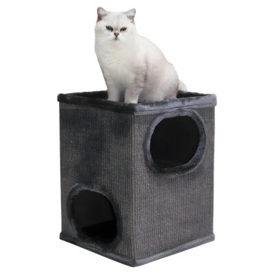 Nobby Kratztonne Adra dunkelgrau Sisal Kratzbaum Kratzturm Kratzsäule Katze