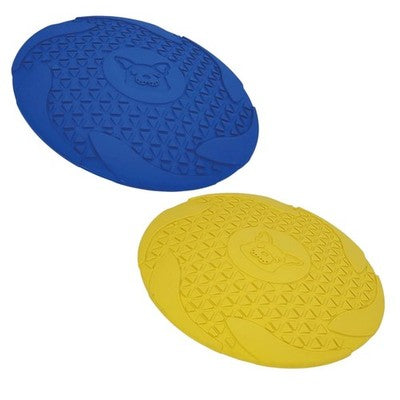 Nobby Hundespielzeug Vollgummi Fly Disc robust Dog Disc Frisbee Scheibe Hund