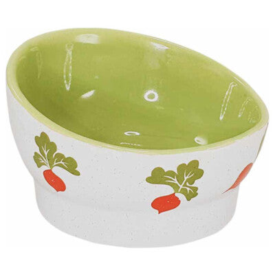 Nobby Napf Radish Keramiknapf für Nager ergonomisch erhöht Nagernapf Keramik