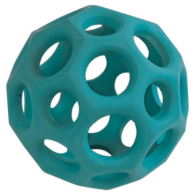 Nobby Hundespielzeug Gitterball Ø12cm Gummi Ball robust Dental Spielzeug Hund