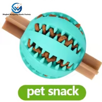 Hundeball Zahnreinigung Robust Elastisch Beschäftigung Futterball Dental Fun