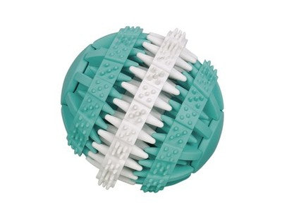 Nobby Vollgummi Ball Dental Fun robust Minzaroma Spielzeug Hundespielzeug Hund