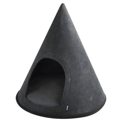 Nobby Zelt Tippi Tipi grau 50x50x52cm Bett Höhle Kuschelhöhle Hund Katze