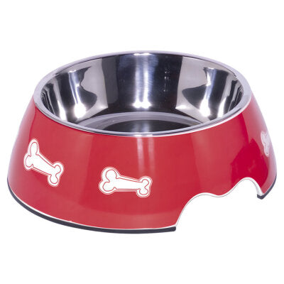 Nobby Melamin Napf "Bone" rot 700ml Fressnapf Futternapf Wassernapf Hund