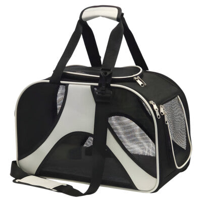 Nobby Tragetasche Swing cream/schwarz Hund Katze bis 8kg Tasche Transport