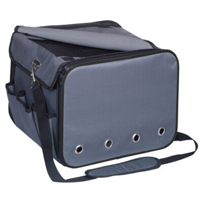 Nobby Autositztasche Merlo grau Hund Katze bis 8kg Tasche Transport