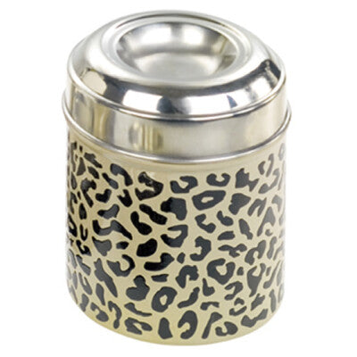 Nobby Snack Dose Edelstahl Leopard Snackdose Snackbehälter Leckerli Hund