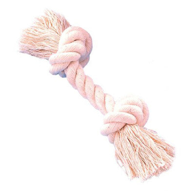 Nobby Spielseil weiß Knotenseil 16cm Tau Seil Hundespielzeug Spielzeug Hund