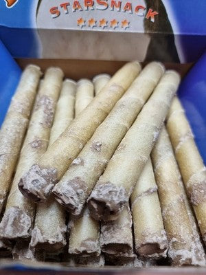 Nobby Kaurollen gefüllt Schokolade Hunde Schoko Choc 10/25/50/100 Chewing Rolls