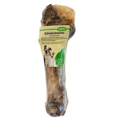 Nobby Nature Schinkenknochen 19-23cm getrocknet BARF Hund Leckerli Snack