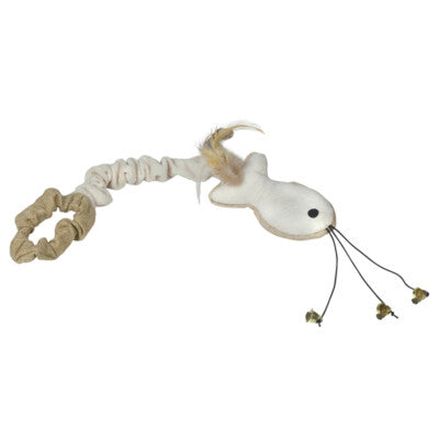Nobby Plüschfisch mit Handschlaufe 41cm und Katzenminze Katzenspielzeug Katze
