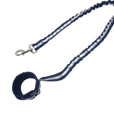 Nobby Hunde Joggingleine Elastic schwarz blau rot Agility Hund Training Sport
