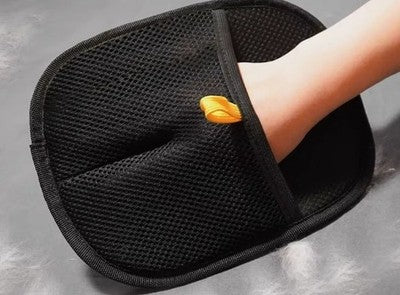 Tierhaarentferner Handschuh Haustierpflege Bürste Sofa Teppich Kleidung Fussel