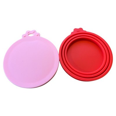 Dosendeckel Katzenfutter Hundefutter Dosen Deckel Set Kunststoff Silikon SET