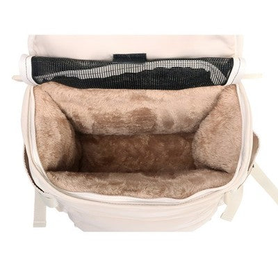 Nobby Hunde Fronttasche Faroe beige 4kg 30x20x28/40cm Hund Katze Tragetasche