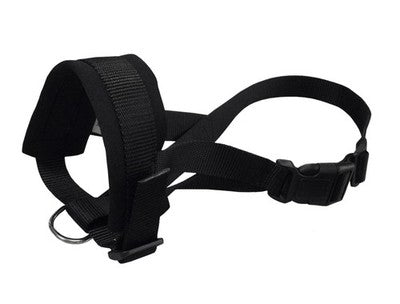 Nobby Nylon Maulschlaufe schwarz Hecheln und Trinken möglich Hund Maulkorb