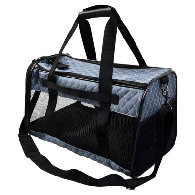 Nobby Tasche Lema blau Hund Katze bis 7kg mit Utensilienfach Tasche Transport